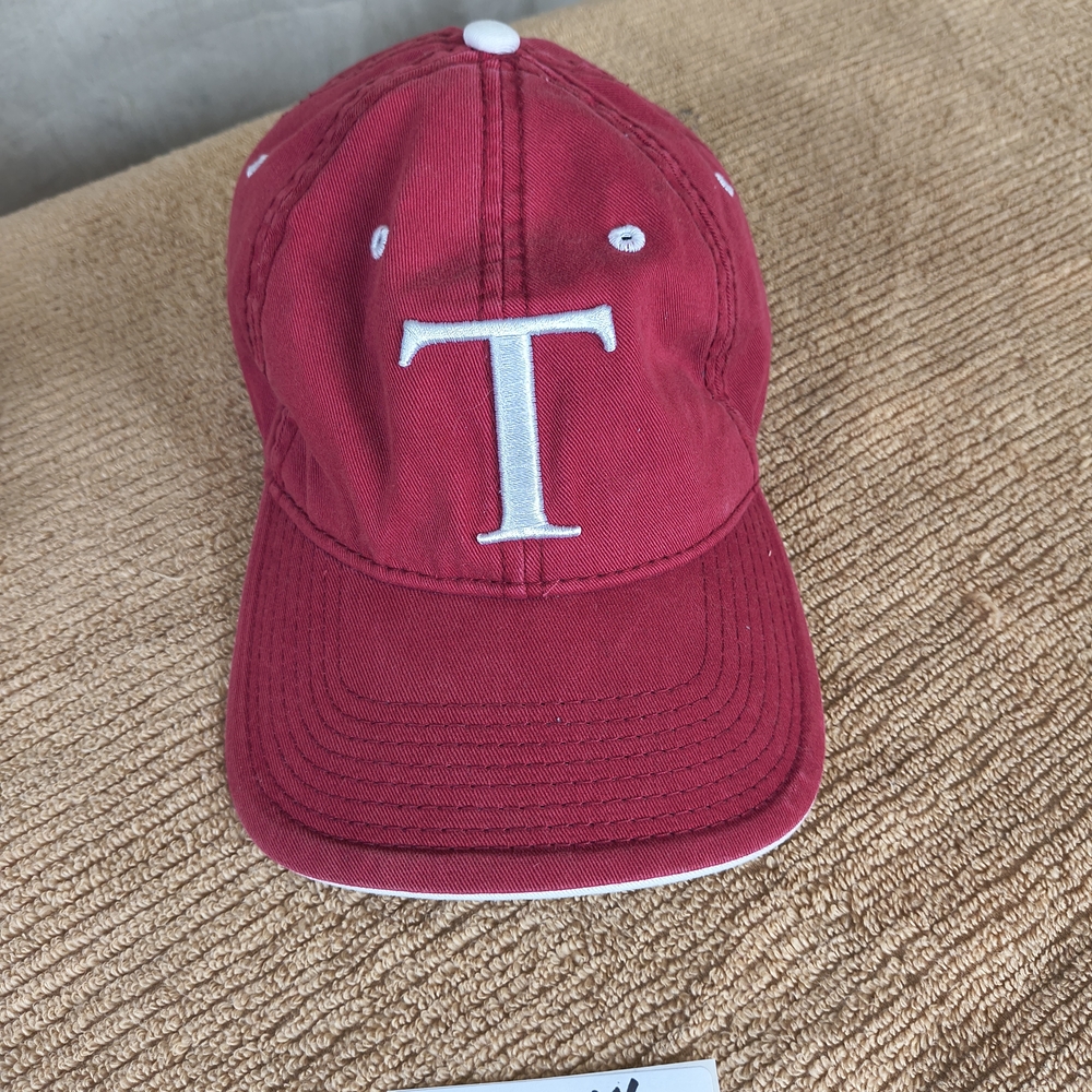 The Game Texas Rangers Unisex Adjustable Red With Embroidered Logo